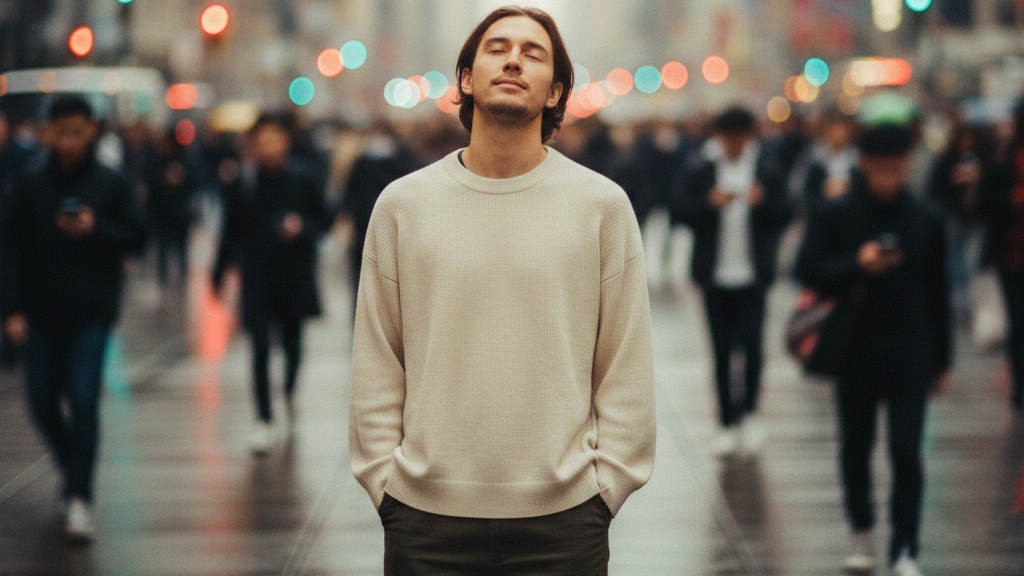 Man who stay calm under pressure